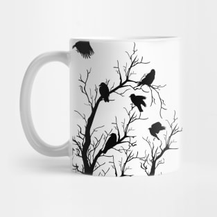 Crows in Tree Tops Mug